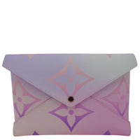 LOUIS VUITTON Kirigami Large Monogram Giant Spring In The City Pochette Sunrise Pastel