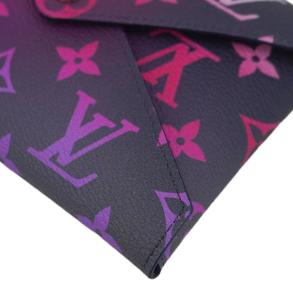 LOUIS VUITTON Kirigami Medium Monogram Spring In The City Pochette Midnight Fuchsia