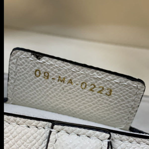 CHRISTIAN DIOR Saddle Grained Calfskin Leather Bag