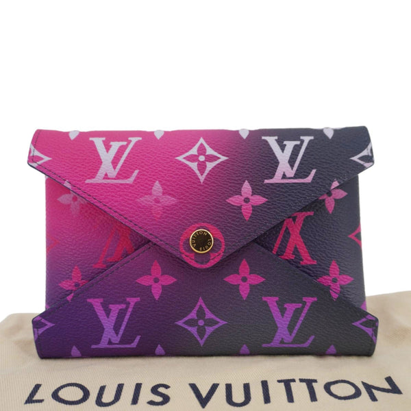 LOUIS VUITTON Kirigami Medium Monogram Spring In The City Pochette Midnight Fuchsia