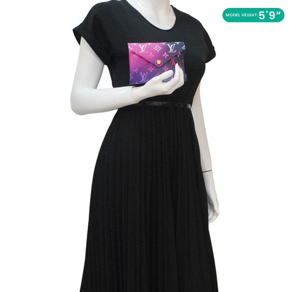 LOUIS VUITTON Kirigami Medium Monogram Spring In The City Pochette Midnight Fuchsia