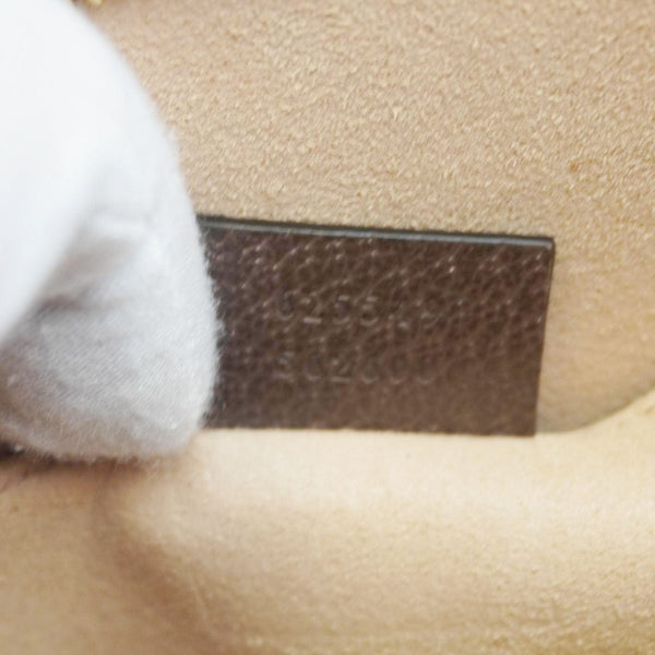 GUCCI Ophidia GG Supreme Canvas Zip Pouch Beige 625549