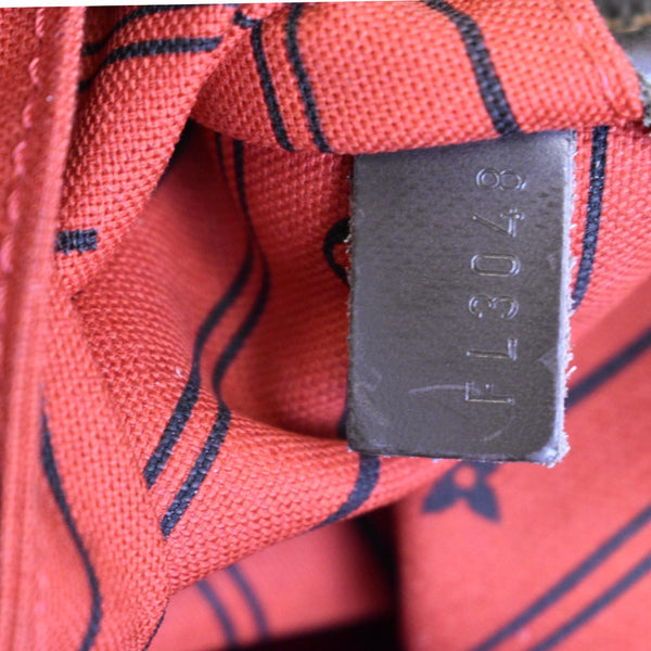 LOUIS VUITTON Neverfull GM Damier Ebene Tote Shoulder Bag Brown