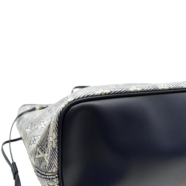 LOUIS VUITTON Neverfull MM Autres Toiles Monogram Canvas Tote Bag Metallic Chrome