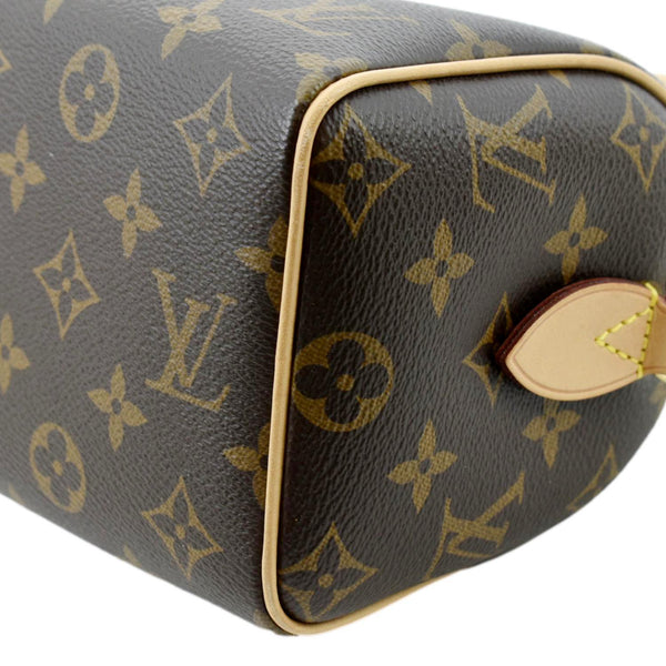 LOUIS VUITTON Giant Speedy Bandouliere 20 Monogram Canvas Shoulder Bag Brown