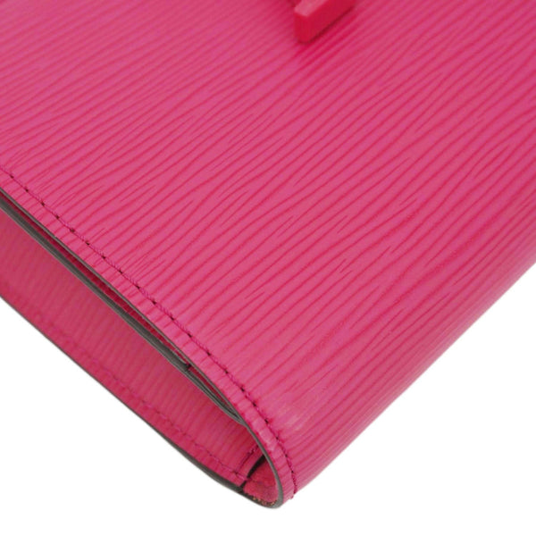 LOUIS VUITTON Louise PM Epi Leather Crossbody Bag Pink