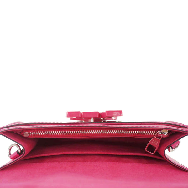 LOUIS VUITTON Louise PM Epi Leather Crossbody Bag Pink