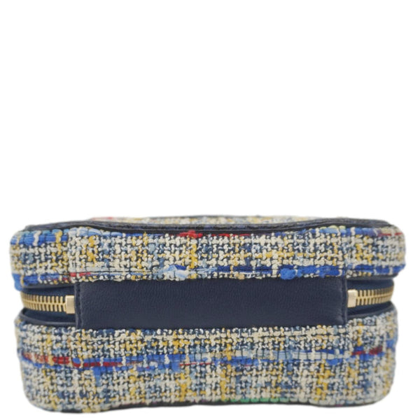 CHANEL Filigree CC Small Tweed Vanity Case Multicolor