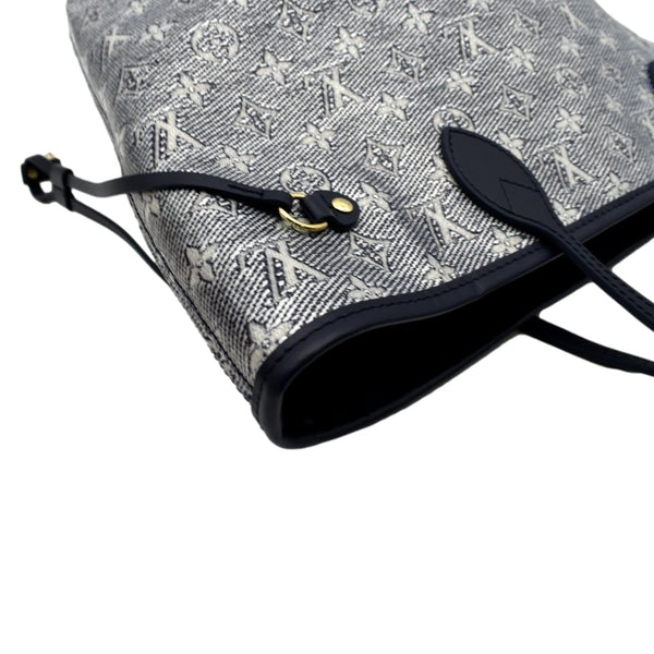 LOUIS VUITTON Neverfull MM Autres Toiles Monogram Canvas Tote Bag Metallic Chrome