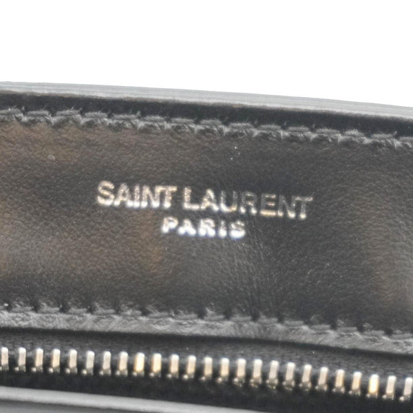 YVES SAINT LAURENT Loulou Toy Matelasse Leather Crossbody Bag Black