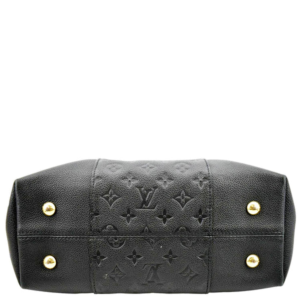 LOUIS VUITTON Melie Empreinte Leather Hobo Shoulder Bag Black