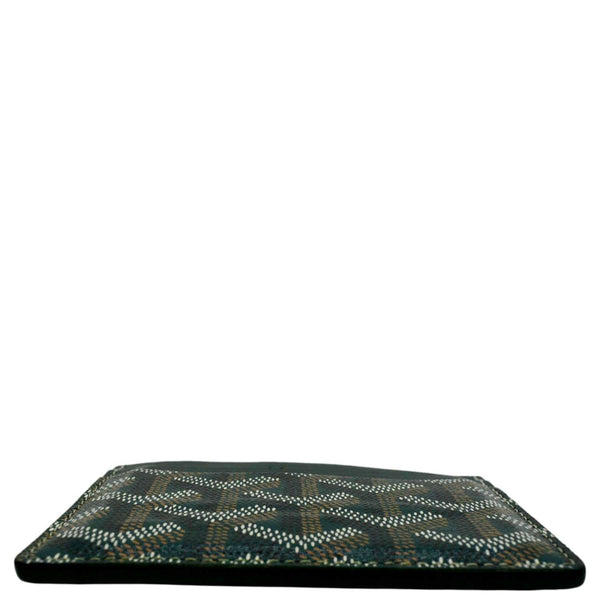 GOYARD Saint Sulpice Monogram Canvas Card Holder Green