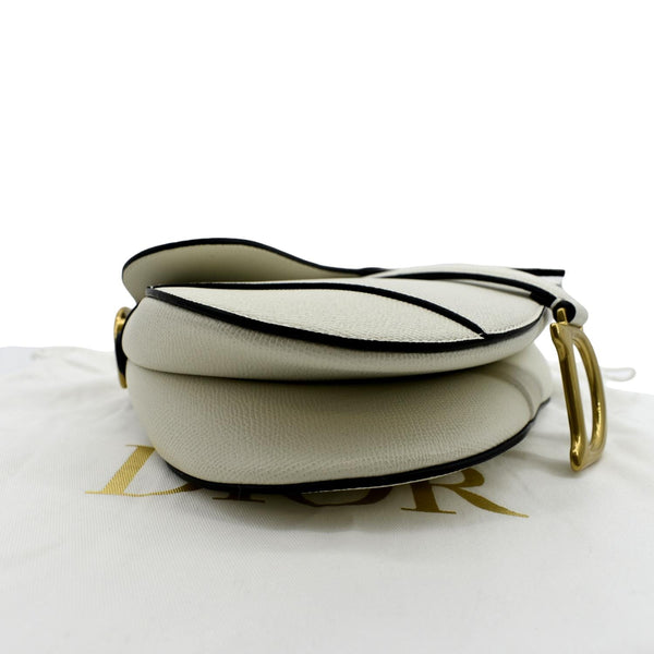 CHRISTIAN DIOR Saddle Grained Calfskin Leather Bag