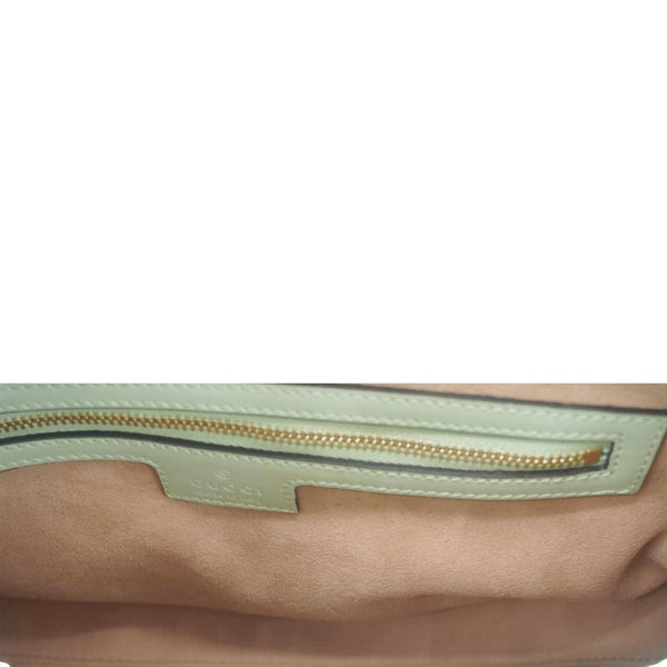 GUCCI Jackie 1961 Small Leather Hobo Bag Sage Mint 636709