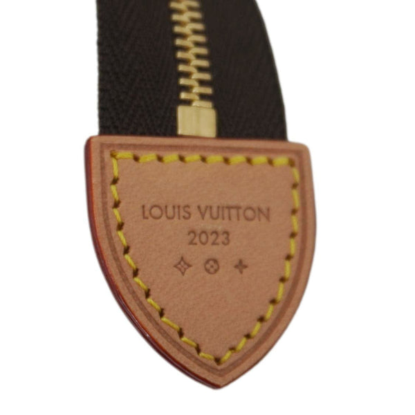 LOUIS VUITTON Poche Toilette NM Monogram Canvas Toiletry Pouch Brown