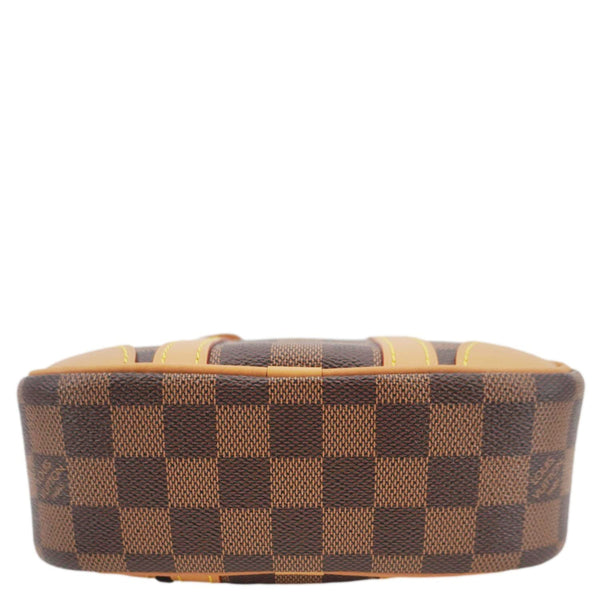 LOUIS VUITTON Valisette Souple BB Damier Ebene Shoulder Bag Brown