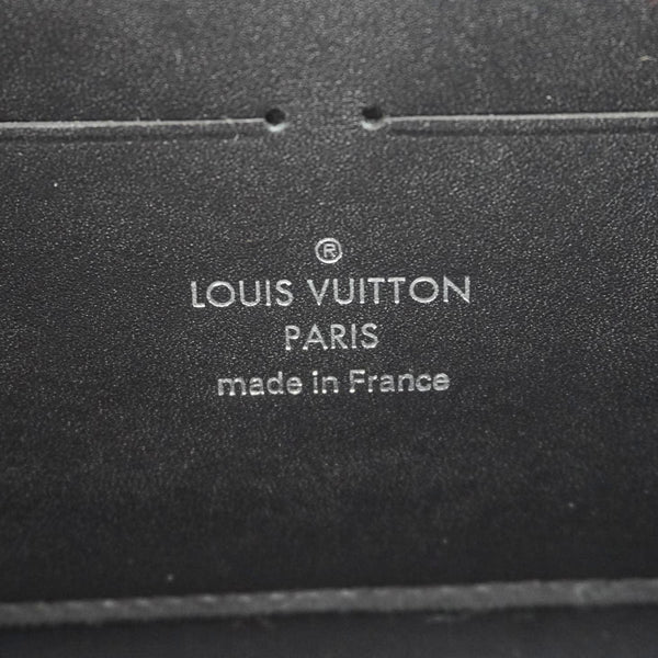 LOUIS VUITTON Twist Splash Print Leather Chain Wallet Shoulder Bag Black