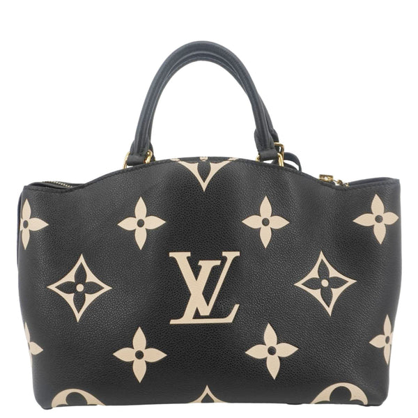 LOUIS VUITTON Grand Palais Monogram Empreinte Leather Shoulder Bag Bicolor