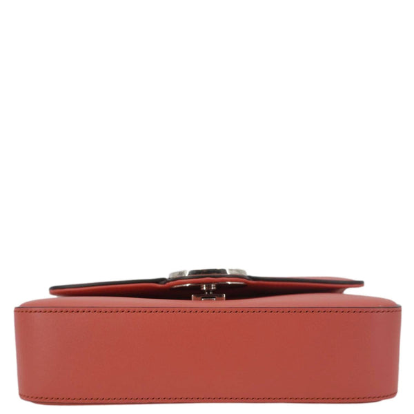 GUCCI Petite GG Mini Leather Chain Shoulder Bag Pink 739722