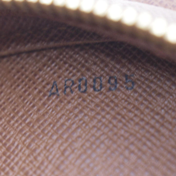 LOUIS VUITTON Orsay Monogram Canvas Clutch Bag Brown