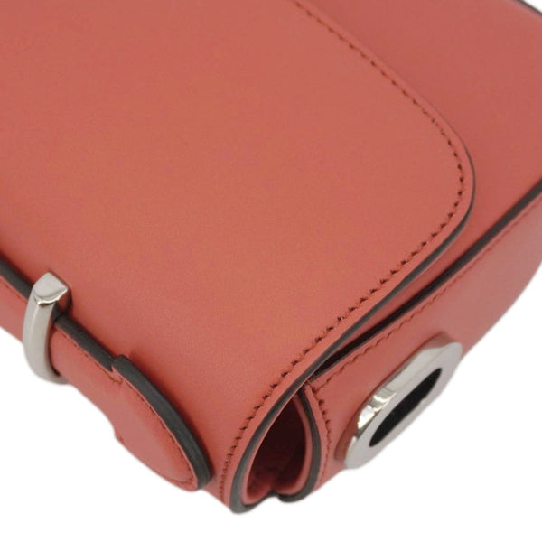 GUCCI Petite GG Mini Leather Chain Shoulder Bag Pink 739722