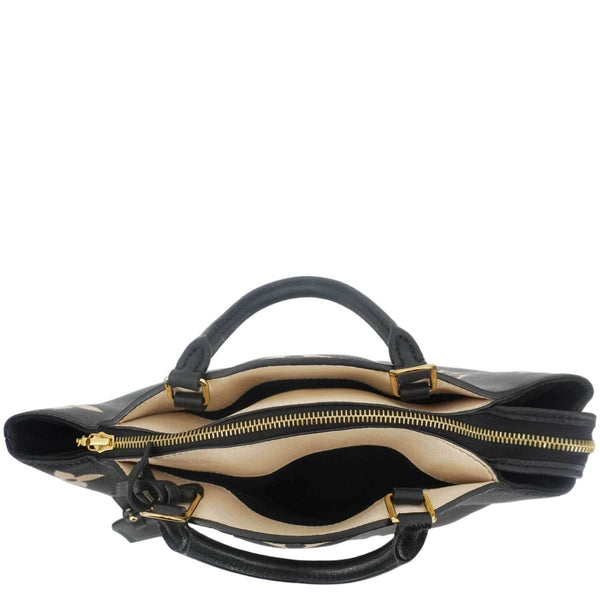 LOUIS VUITTON Grand Palais Monogram Empreinte Leather Shoulder Bag Bicolor