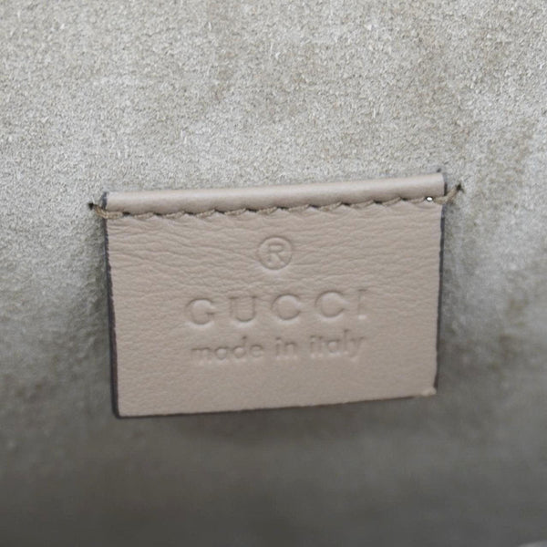 GUCCI Dionysus Medium GG Supreme Monogram Shoulder Bag Beige 403348