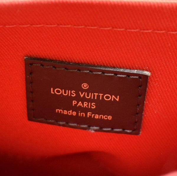 LOUIS VUITTON Croisette Damier Ebene Crossbody Bag Brown