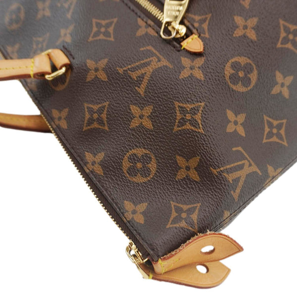 LOUIS VUITTON Iena PM Monogram Canvas Shoulder Bag Brown