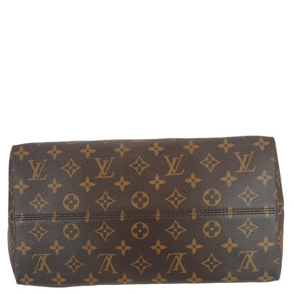 LOUIS VUITTON Iena PM Monogram Canvas Shoulder Bag Brown