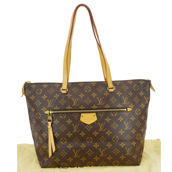 LOUIS VUITTON Iena PM Monogram Canvas Shoulder Bag Brown