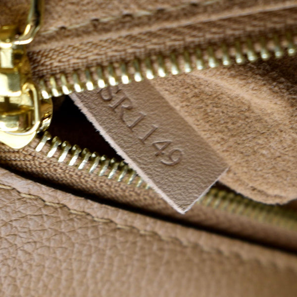 LOUIS VUITTON On My Side MM Calfskin Monogram Canvas Shoulder Bag Black