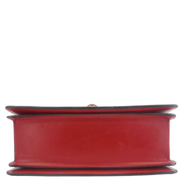 GUCCI Queen Margaret Bee Blind For Love Leather Shoulder Bag Multicolor 476541