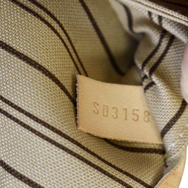 LOUIS VUITTON Neverfull MM Monogram Canvas Tote Bag Brown