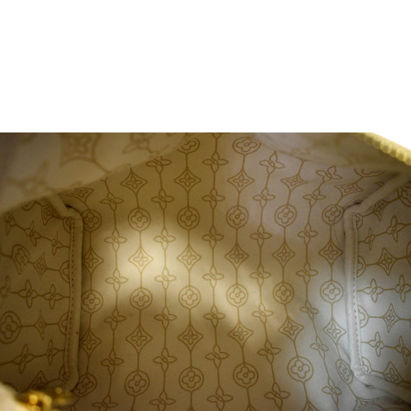 LOUIS VUITTON Nautical Speedy 25 Bandouliere Damier Azur Shoulder Bag White