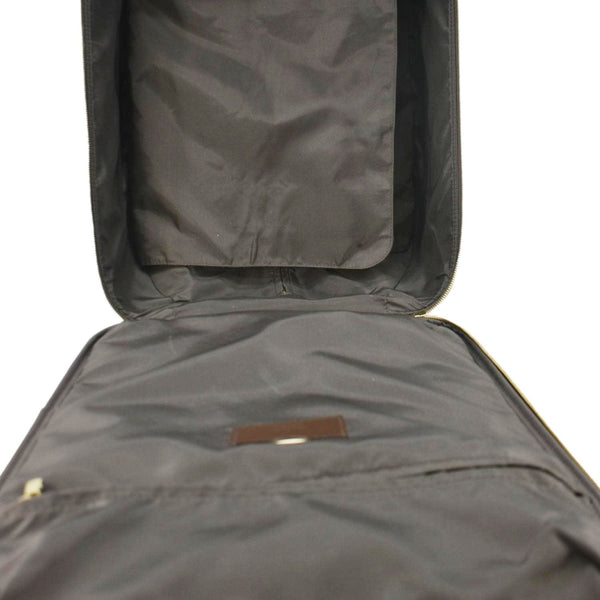 LOUIS VUITTON Pegase 45 Damier Ebene Rolling Travel Bag Brown