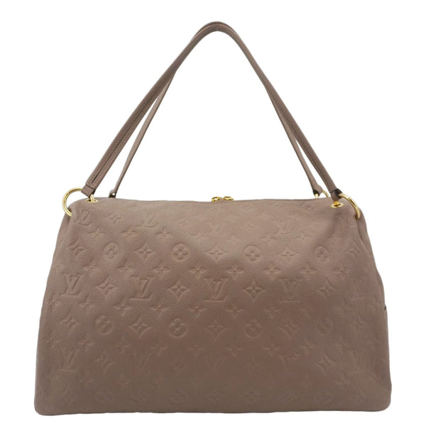 LOUIS VUITTON Ponthieu MM Empreinte Leather Shoulder Bag Taupe