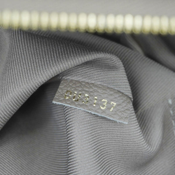 LOUIS VUITTON Ponthieu MM Empreinte Leather Shoulder Bag Taupe