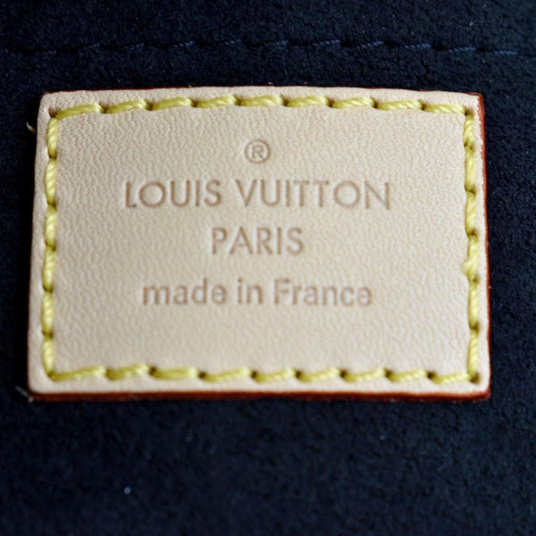 LOUIS VUITTON Monogram Canvas Duffle Shoulder Bag Brown