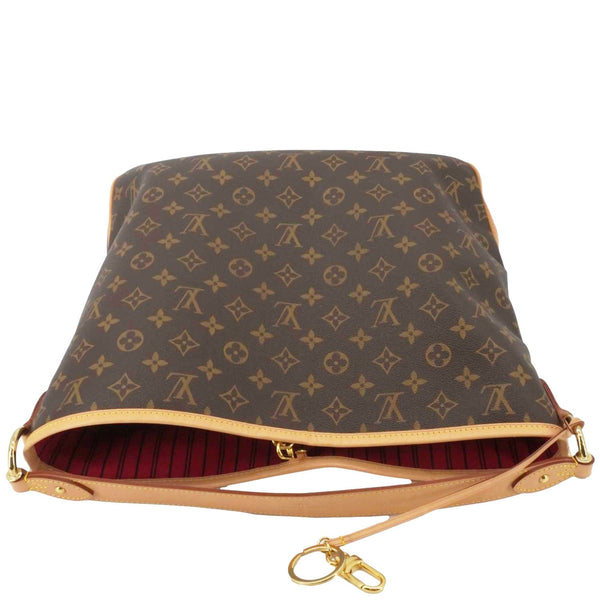 LOUIS VUITTON Delightful MM NM Monogram Canvas Hobo Bag Brown