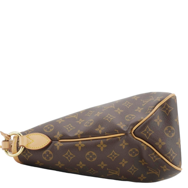 LOUIS VUITTON Delightful MM NM Monogram Canvas Hobo Bag Brown