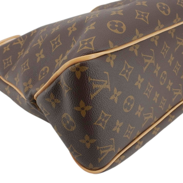 LOUIS VUITTON Delightful MM NM Monogram Canvas Hobo Bag Brown
