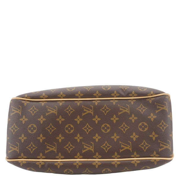 LOUIS VUITTON Delightful MM NM Monogram Canvas Hobo Bag Brown
