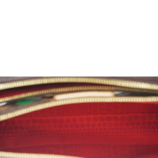 LOUIS VUITTON LV×YK Multi Pochette Accessories Monogram Dot Canvas Shoulder Bag Brown