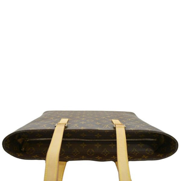 LOUIS VUITTON Luco Monogram Canvas Tote Bag Brown