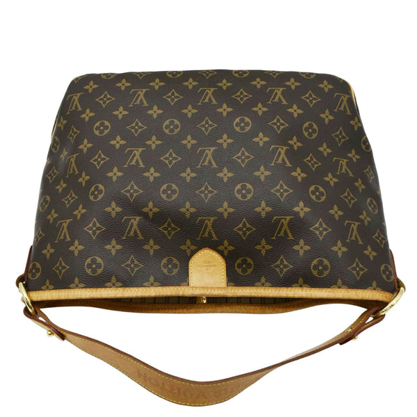 LOUIS VUITTON Delightful PM Monogram Canvas Hobo Bag Brown