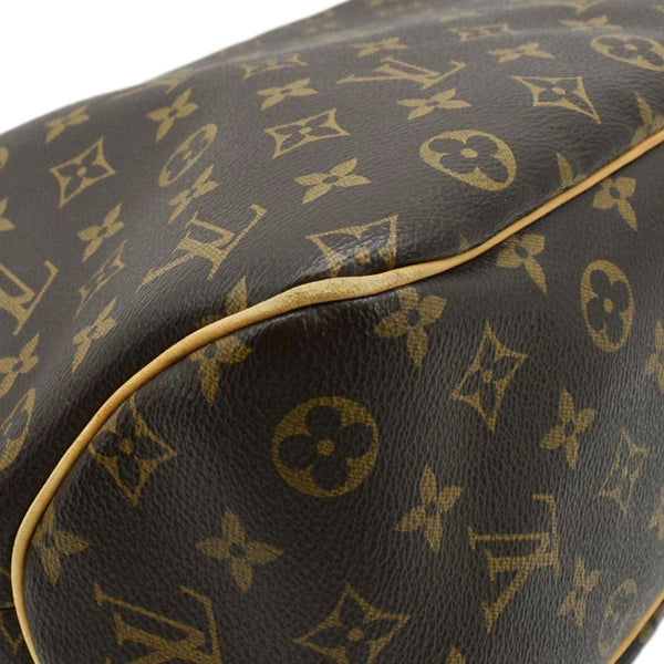 LOUIS VUITTON Delightful PM Monogram Canvas Hobo Bag Brown