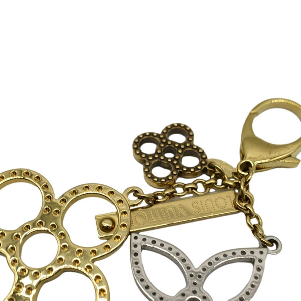 LOUIS VUITTON Bijoux Sac Tapage Key Chain Bag Charm Gold