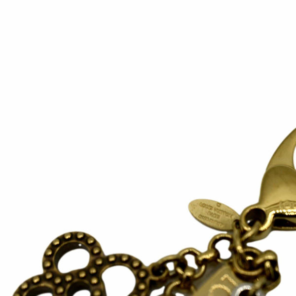 LOUIS VUITTON Bijoux Sac Tapage Key Chain Bag Charm Gold