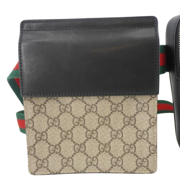 GUCCI GG Supreme Canvas Belt Bag Beige 450956